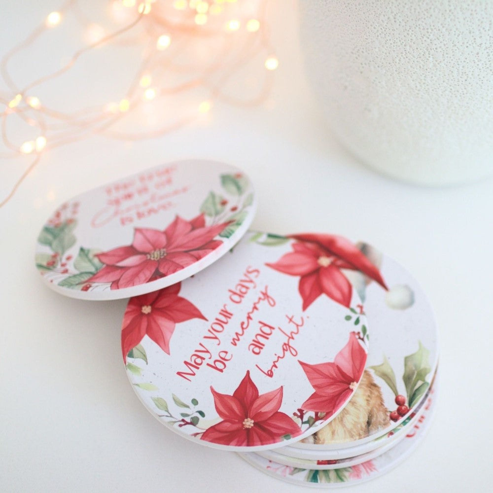 Christmas Ceramic Coaster