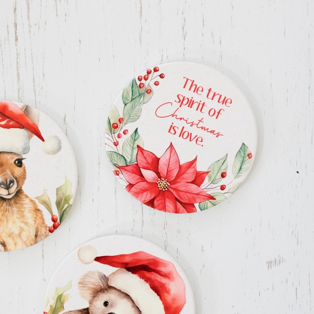 Christmas Ceramic Coaster