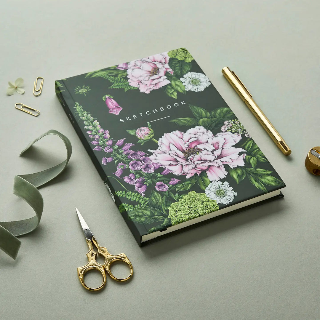 Hardback Sketchbook Summer Garden
