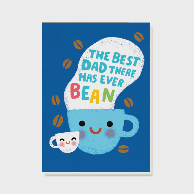 Card The Best Dad There Has Ever Bean