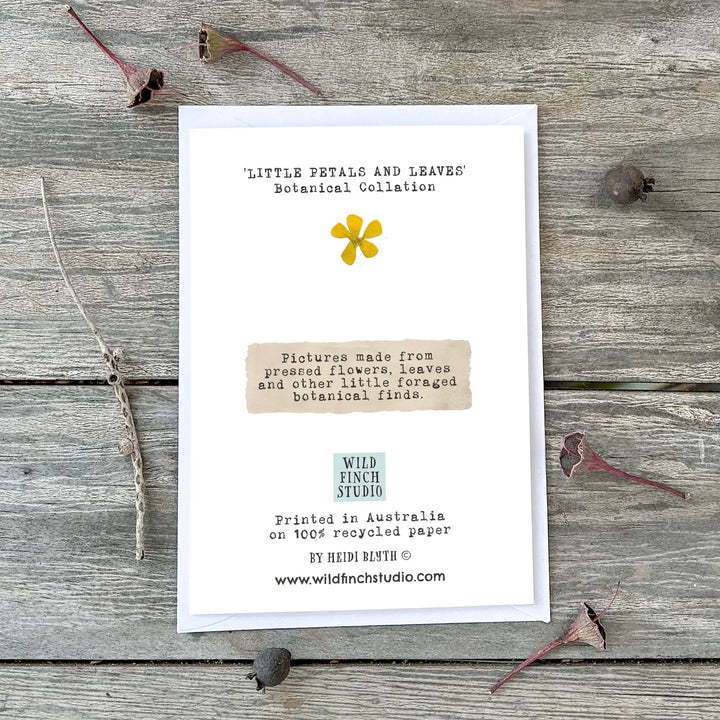 Card Little Petals & Leaves