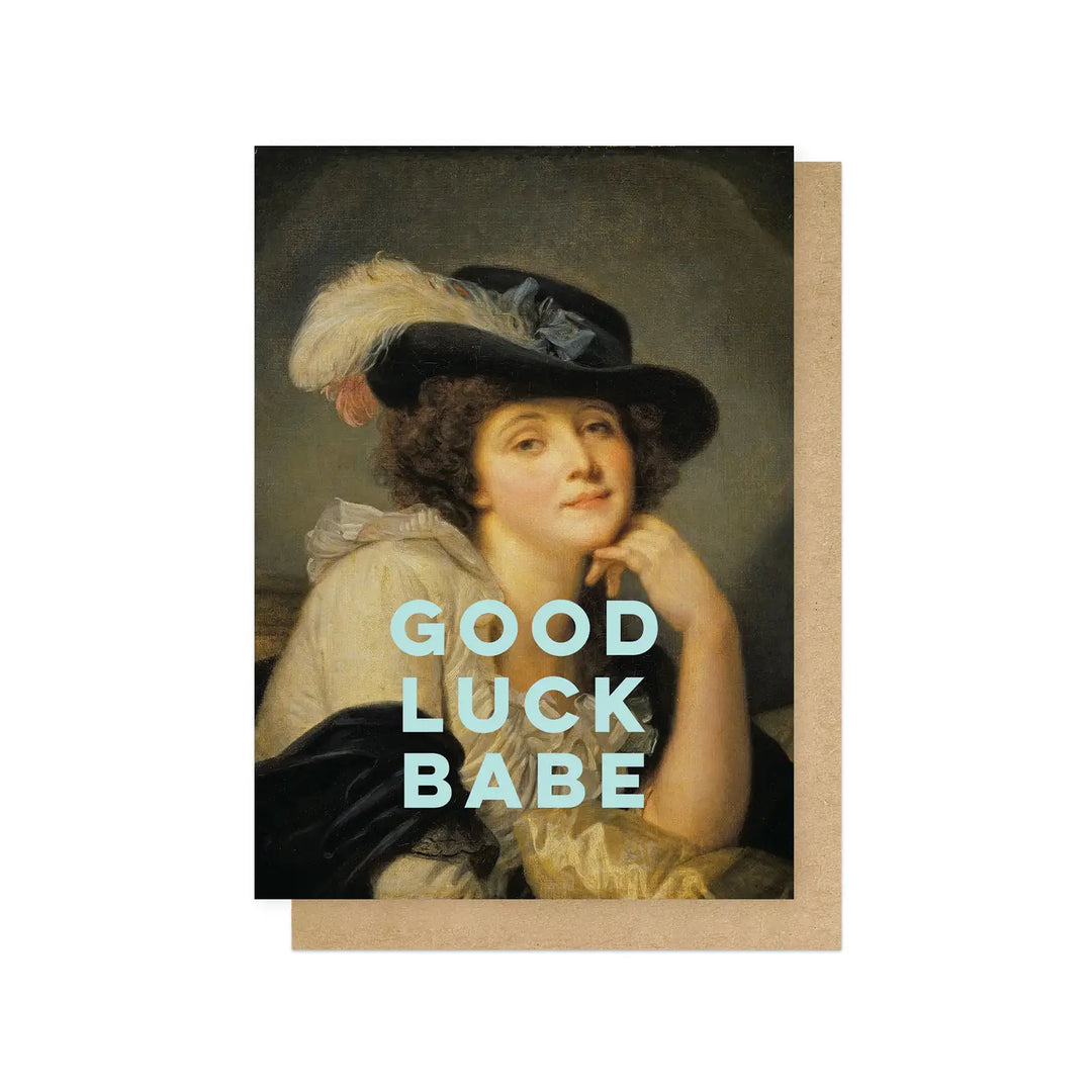 Card Good Luck Babe