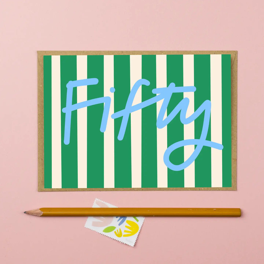 Card Fifty Birthday