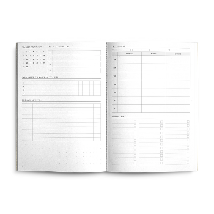 Fast Brain Daily Productivity Planner