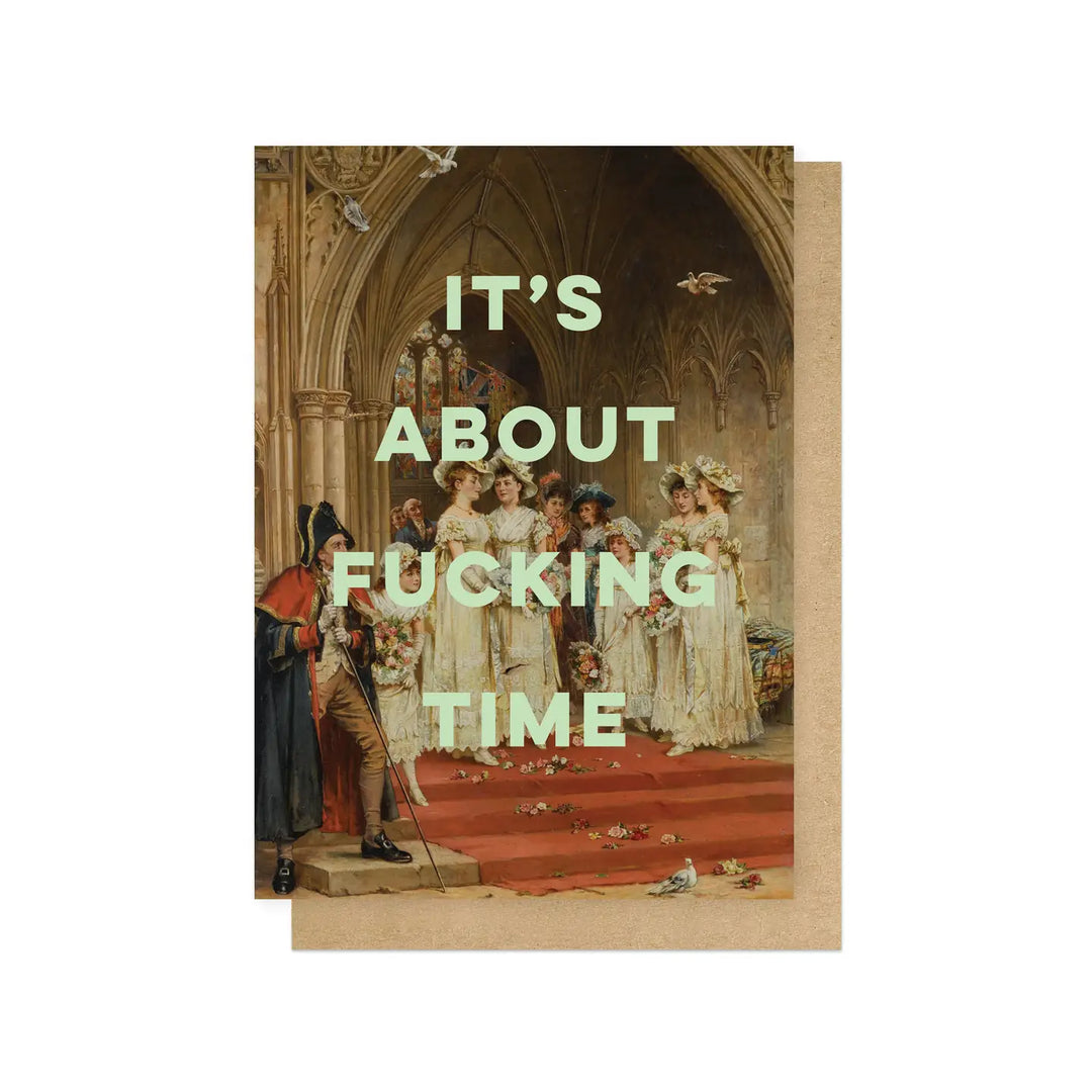 Card It's About Time