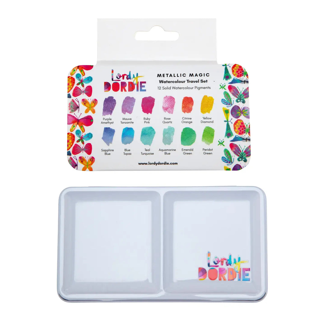 Metallic Magic Watercolour Travel Paint Set
