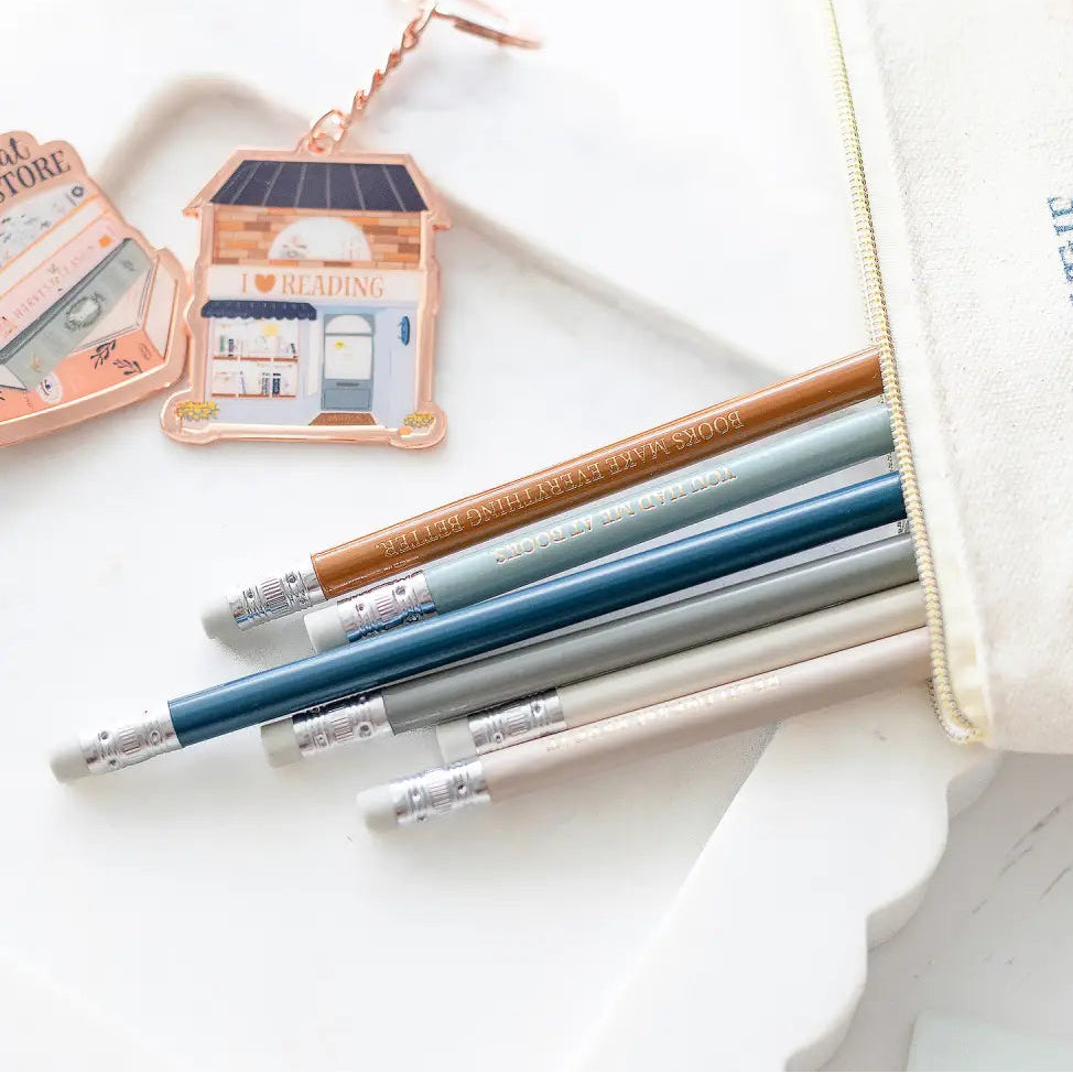 Forever Booked Pencil Set