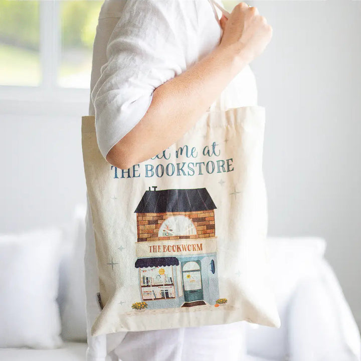 Forever Booked Canvas Tote
