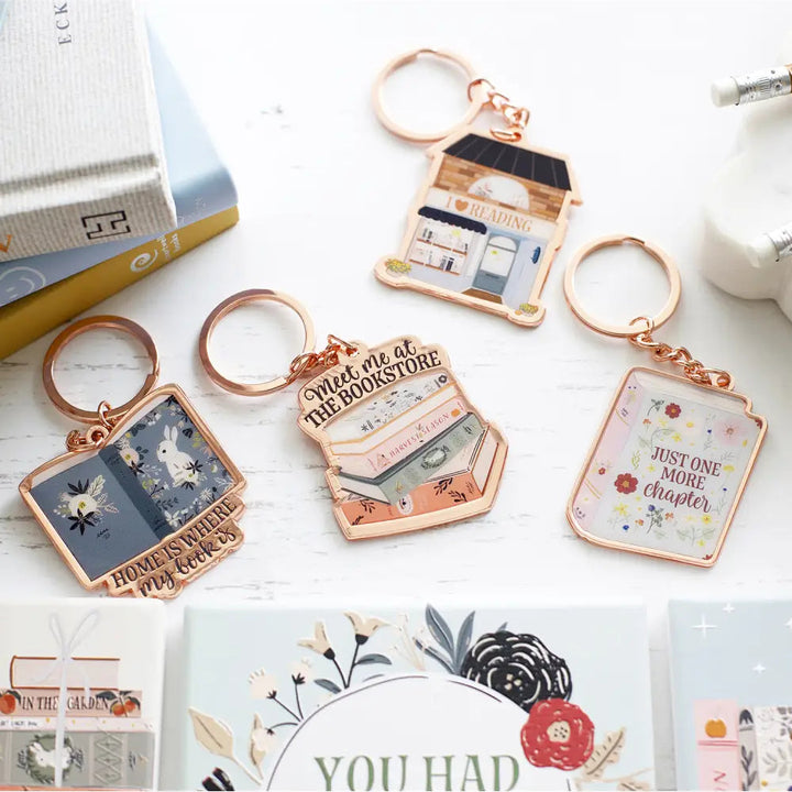 Forever Booked Keychain