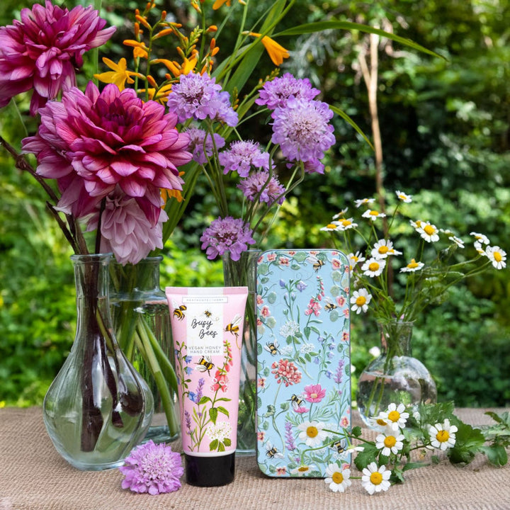Hand Cream Tin Busy Bees