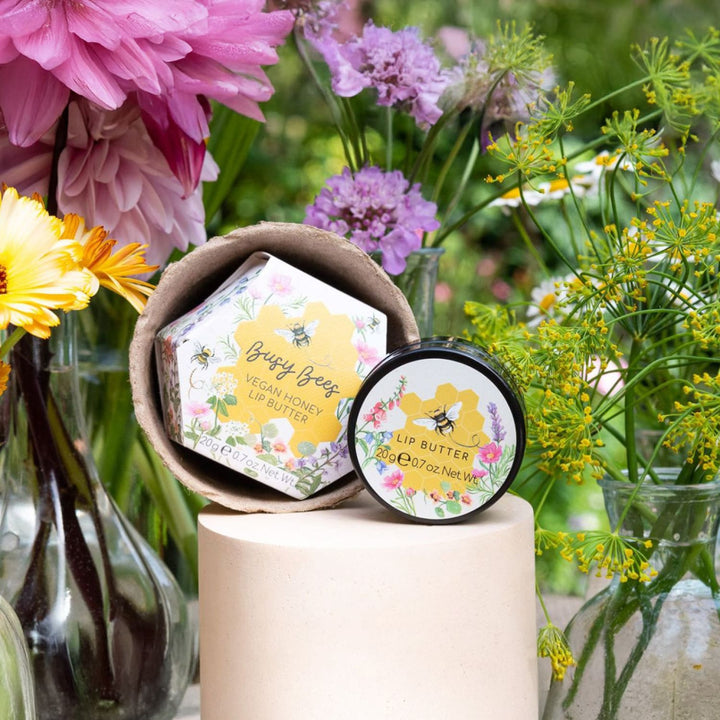 Lip Butter Vegan Honey Busy Bees