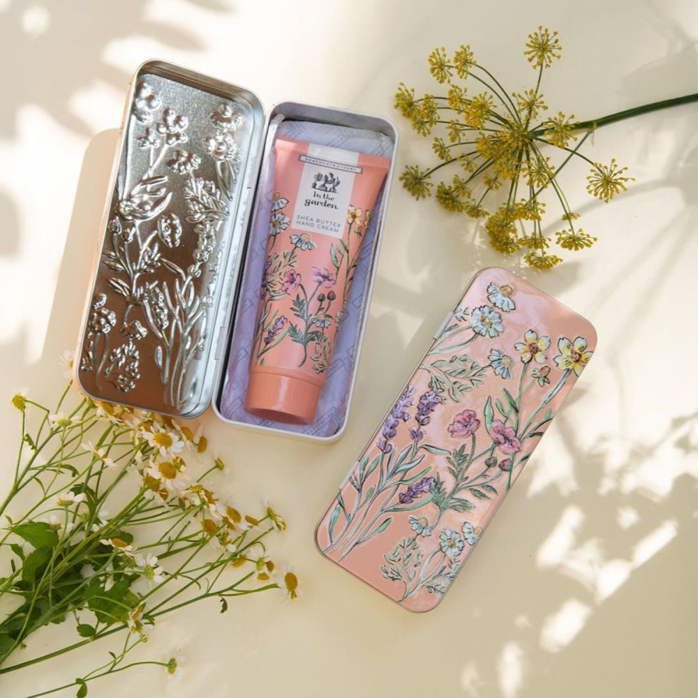 Hand Cream Tin In The Garden