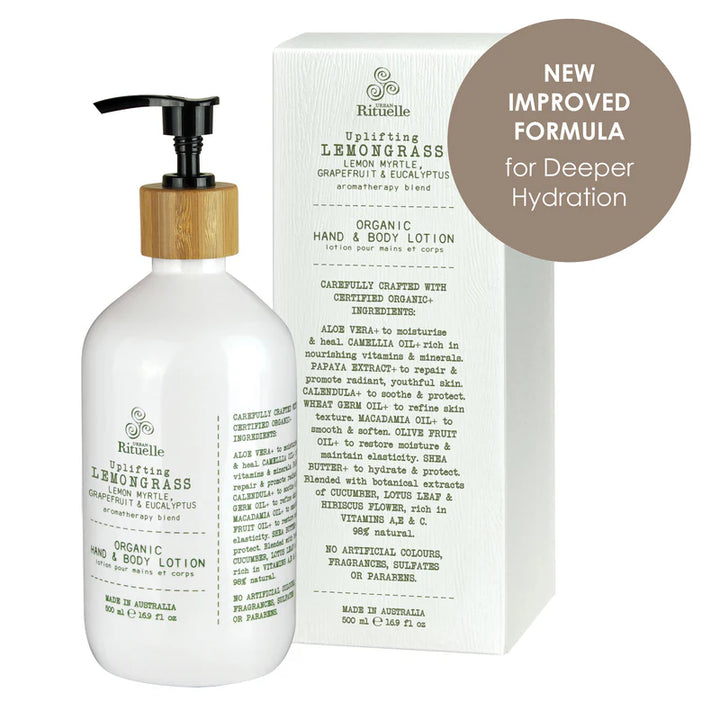 Organic Hand & Body Lotion 500ml