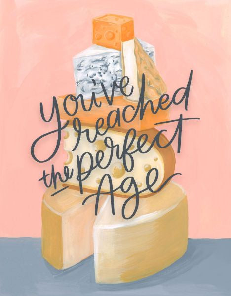 Card Birthday Cheese