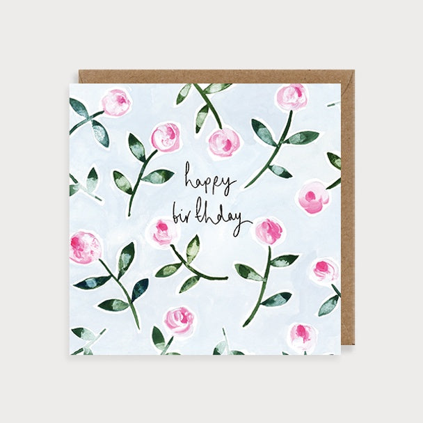 Card HB Rose Buds