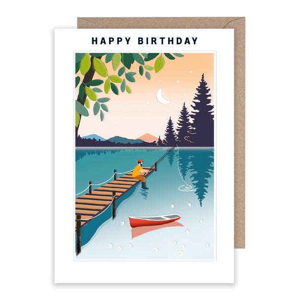 Card HB Fishing on a Jetty