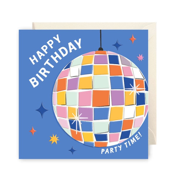 Card HB Glitter Ball