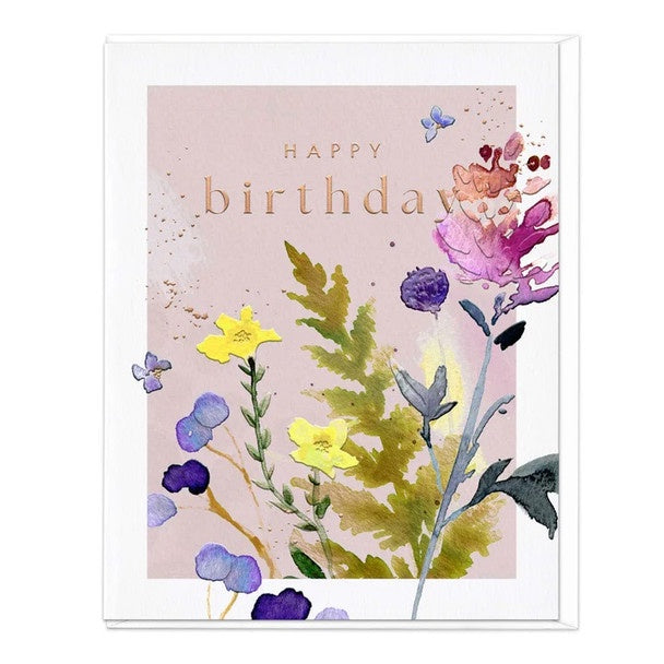 Card HB Rustic Florals Autumn