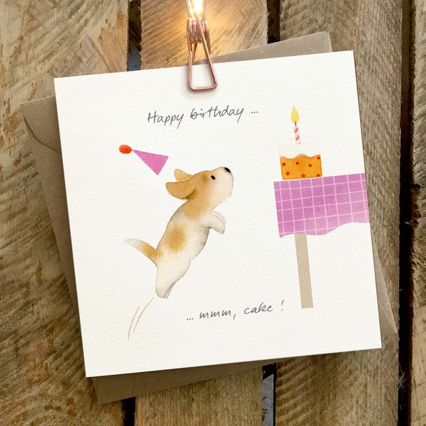 Card HB Terrier Mmm Cake