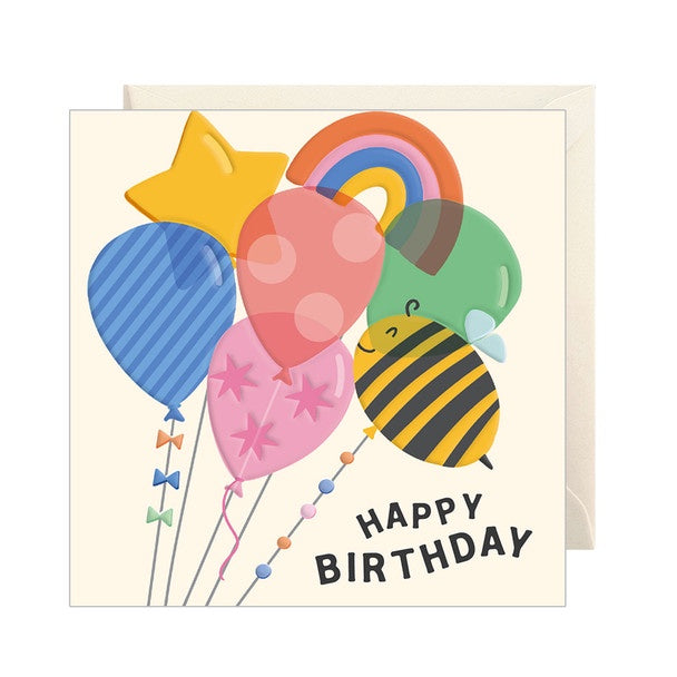 Card HB Balloons