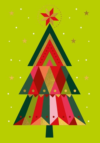 Card Christmas Tree