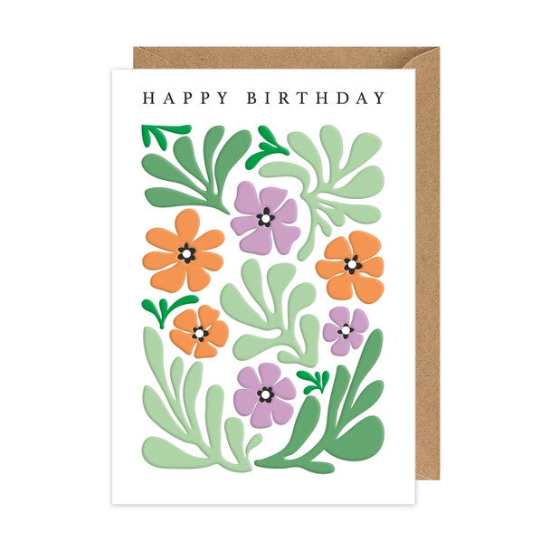 Card HB Modern Floral