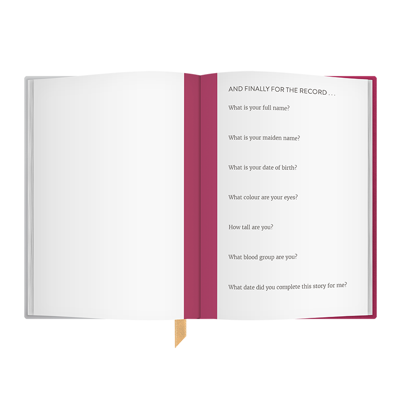 Dear Mum From You To Me Journal