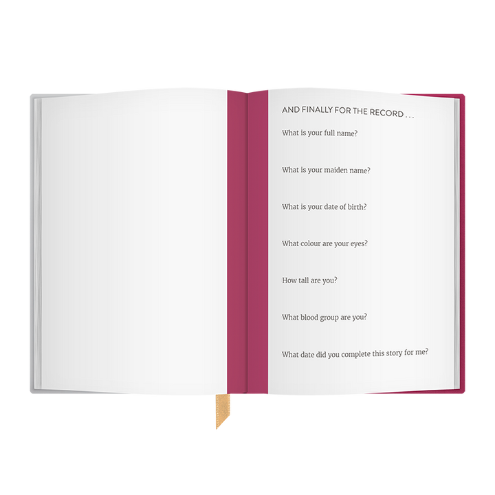 Dear Mum From You To Me Journal