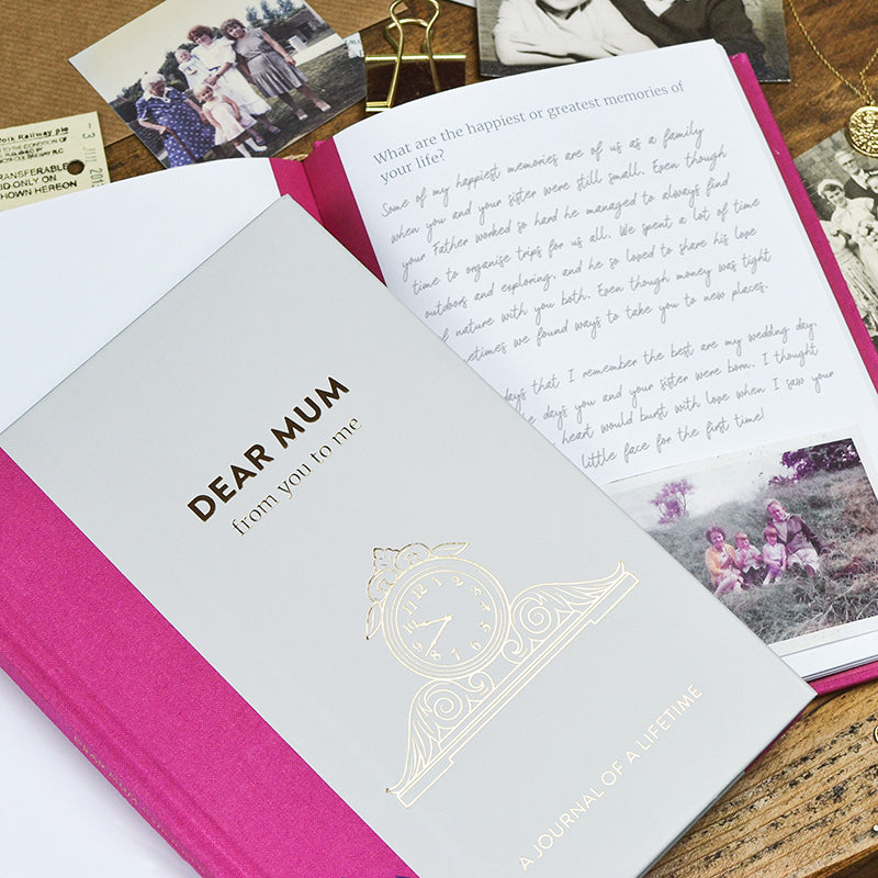 Dear Mum From You To Me Journal