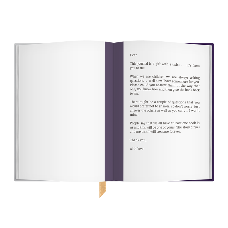 Dear Grandma From You To Me Journal