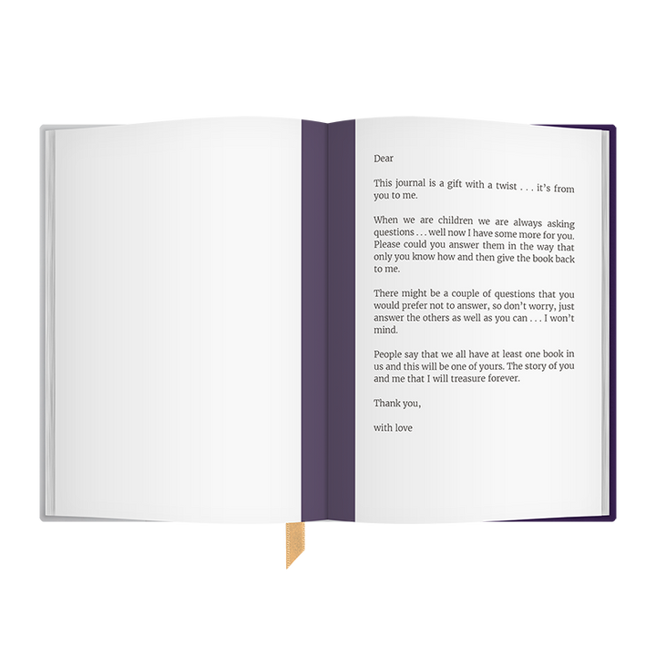 Dear Grandma From You To Me Journal