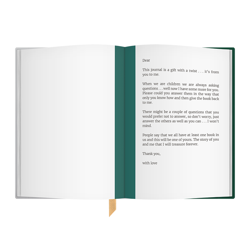 Dear Grandad From You To Me Journal