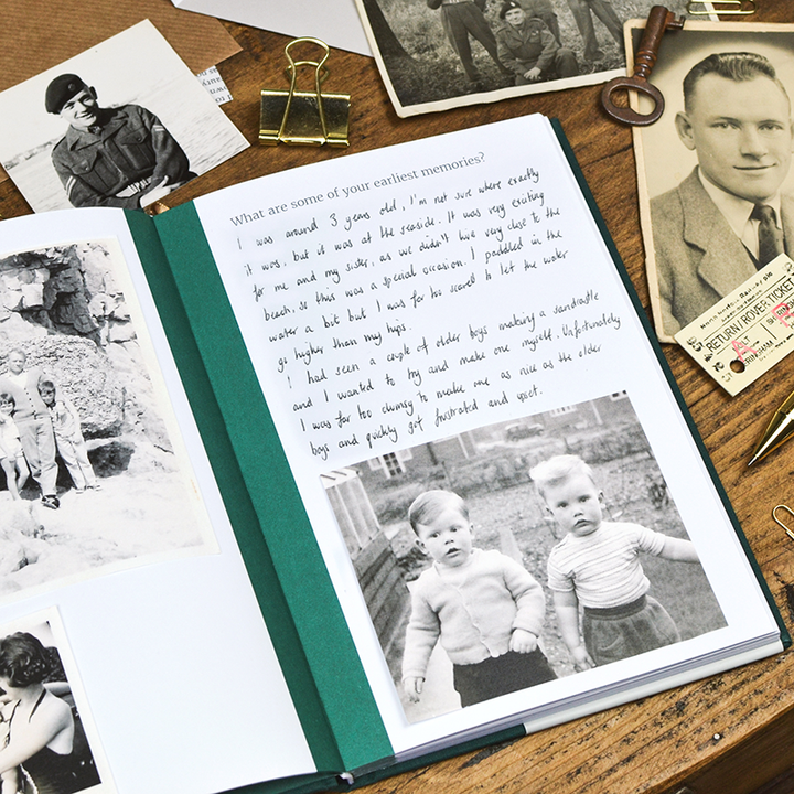 Dear Grandad From You To Me Journal