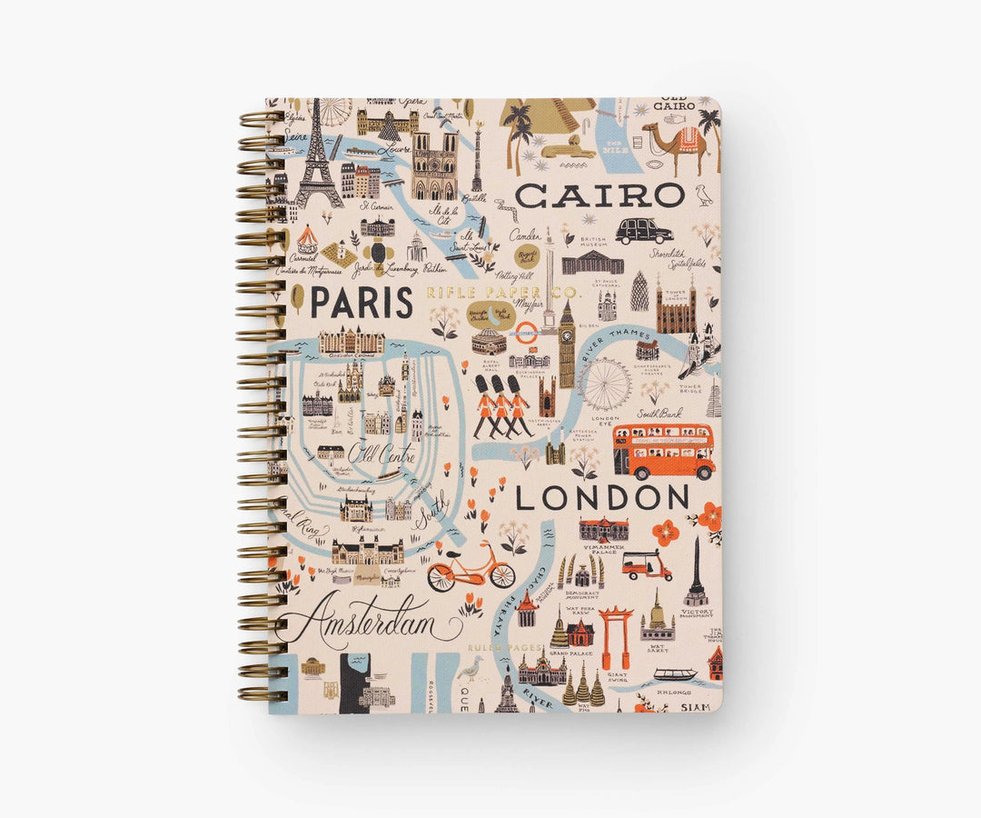 Spiral Notebook Ruled A5