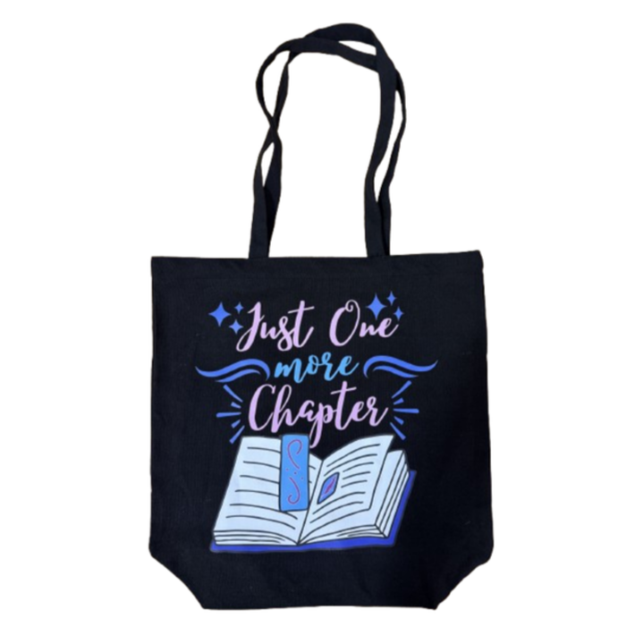 Book Tote Bag With Zip