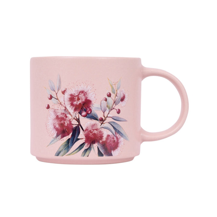 Mug Native Blooms Red Floral