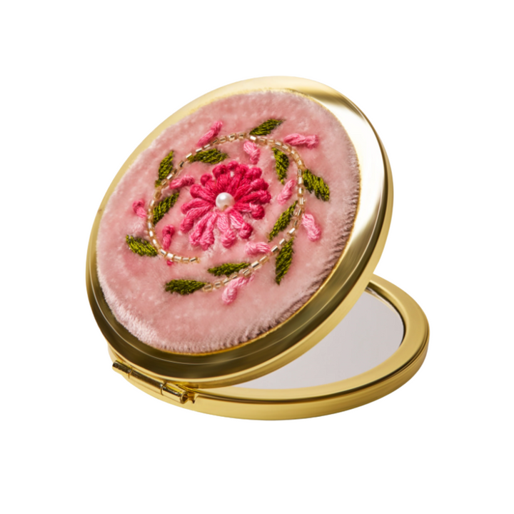 Embroidered Mirror