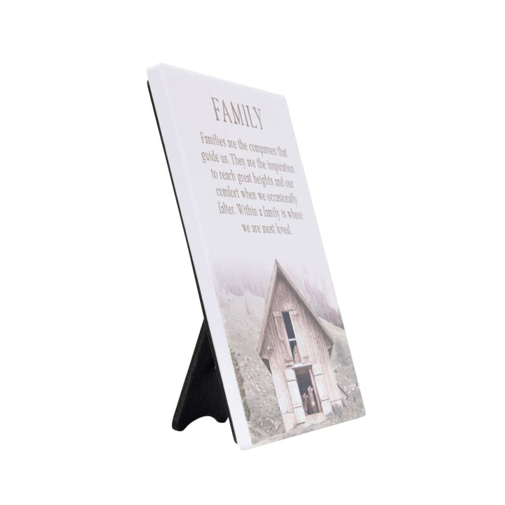 Rustic Meadow Ceramic Verse