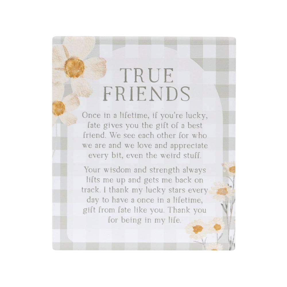Rustic Meadow Ceramic Verse