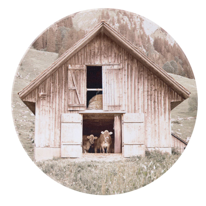 Rustic Meadow Ceramic Coaster