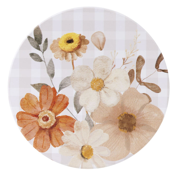 Rustic Meadow Ceramic Coaster