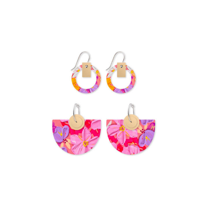 Earrings Sorbet Blooms