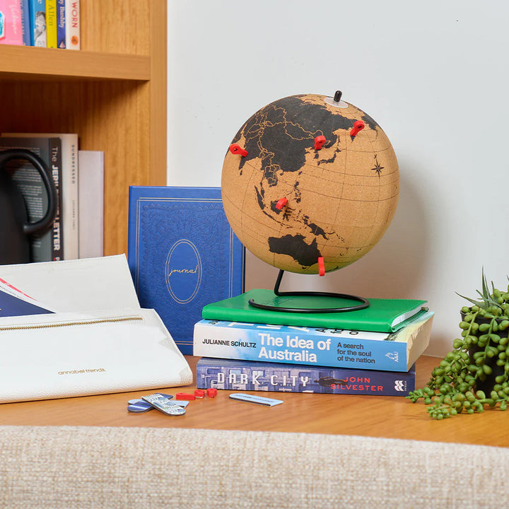 World Globe - Cork 20cm