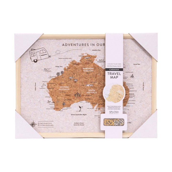 Caravan Australia Travel Map