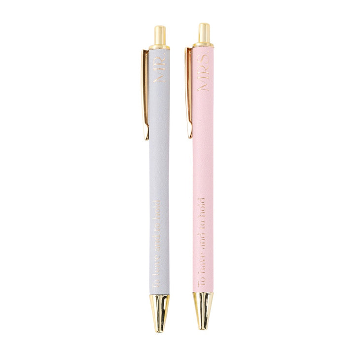 Wedding Mr & Mrs Pen Set