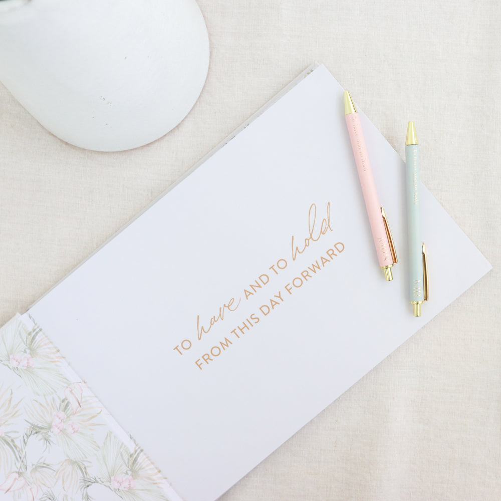Wedding Mr & Mrs Pen Set