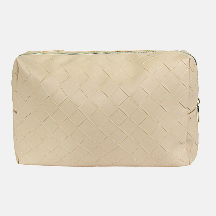 Woven Cosmetic Bag  Large