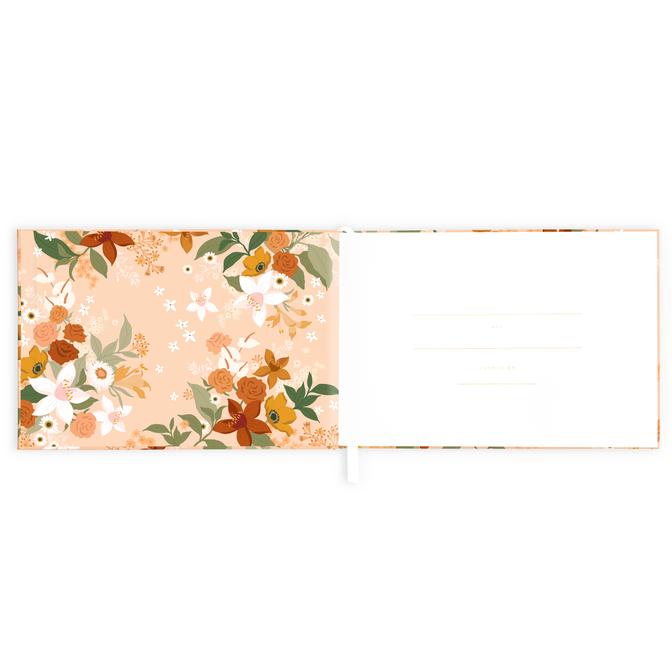 Guest Book Floral Wedding