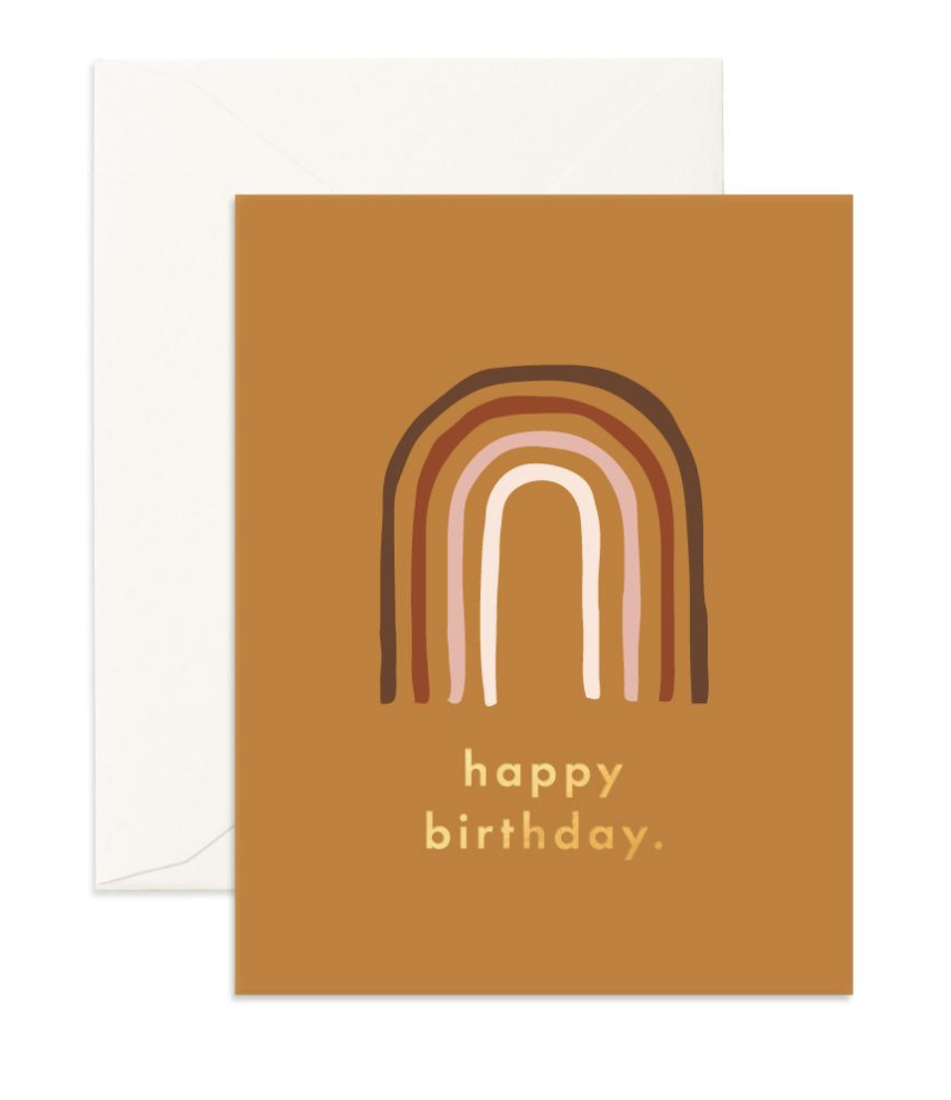 Card Birthday Rainbow