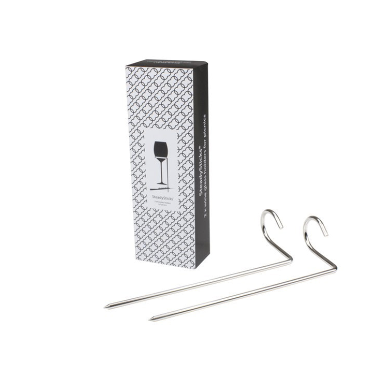 Steady Sticks Glass Holders Twin Pk